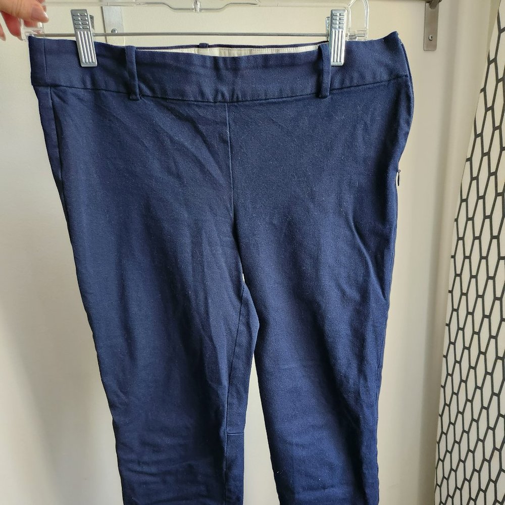 J. Crew Navy Ankle Pants